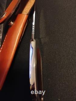 Kershaw 2230 Oregon USA By Kai Japan Fixed Blade Knife With Sheath