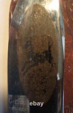 Kinfolks SKINNING DEER HUNTING Knife STAG ETCHED FACTORY EDGE BLADE UNUSED RARE