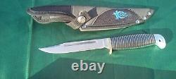 Knife fixed blade vintage COLT BLACK BEAUTY CT466