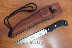 Knives Of Alaska Magnum Boar Hunter Fixed Blade Knife D2 Steel With Sheath