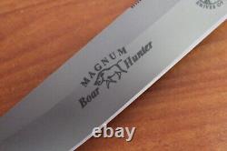 Knives Of Alaska Magnum Boar Hunter Fixed Blade Knife D2 Steel With Sheath