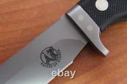 Knives Of Alaska Magnum Boar Hunter Fixed Blade Knife D2 Steel With Sheath