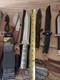 LOT of 15 Hunting knives Knife Fixed Blade Folding Gerber With Sharpening Stones