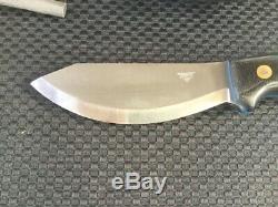 LT WRIGHT JESSMUK JX2 Fixed Blade Knife Scandi Grind O1 Tool Steel Bushcraft