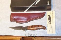 Lakota Fin Wing Knife & Sheath Never Used Condition In Box Made In Seki Japan