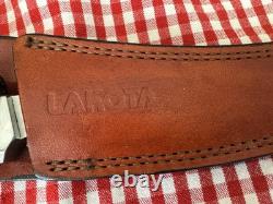 Lakota Fish Hawk Fishing/Hunting Knife by Sei Kanematsu Seki Japan