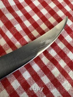 Lakota Fish Hawk Fishing/Hunting Knife by Sei Kanematsu Seki Japan