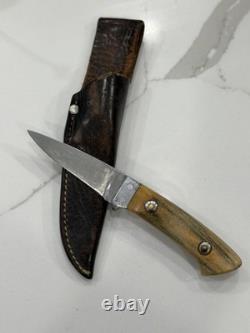Linder Hunting Knife 440 with Original Sheath Made In Germany