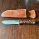 Lon Humphrey Custom Knives Forged Small Pin Kephart 1st Run Curly Maple 1095