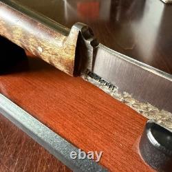 Lon Humphrey Custom Knives Forged Small Pin Kephart 1st Run Curly Maple 1095
