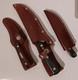 Lot Of 3 Vintage Schrade Old Timer Hunting Knives With Sheaths