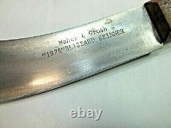 MAHER & GROSH Knife, Fixed Blade Hunting & Survival Knife & Sheath, USA