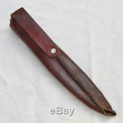 MARBLE'S rare 1912-1923 Dall DeWeese knife, German stag, orig sheath GREAT cond