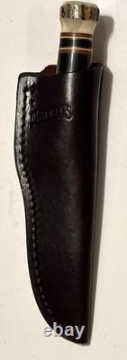 MARBLES GLADSTONE PLAINSMAN Hunting Knife FIXED BLADE With Sheath Unused
