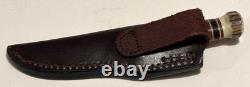 MARBLES GLADSTONE PLAINSMAN Hunting Knife FIXED BLADE With Sheath Unused