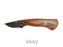 MKC Montana Knife Co Blackfoot 2.0 Fixed Blade With Kydex Sheath Micarta Handle