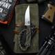 MKC Montana Knife Company Magnacut Speedgoat 1.0 Forest Cord Wrap New GreenOlive