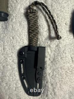 MKC Montana Knife Company Magnacut Speedgoat 1.0 Forest Cord Wrap New GreenOlive MKC Montana Knife Company Magnacut Speedgoat 1.0 Forest Cord Wrap New GreenOlive