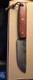 ML Knives Handmade Mountain Knife Bloodwood Handle High Carbon Steel Sheath