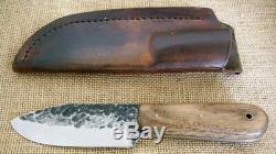 ML Knives, Matthew Lesniewski Forged Bushcraft Fixed Blade Knife