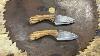 Making Matching Set Of Hunting Knives From Old Saw Blade