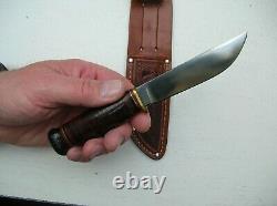 Marbles #60 Sport knife, leather/Bakelite