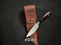 Marbles Caper Fixed Blade Hunting Knife Cocobolo Handle with Sheath