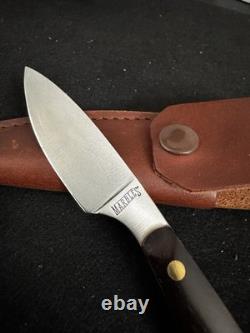 Marbles Caper Fixed Blade Hunting Knife Cocobolo Handle with Sheath