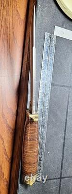 Marbles Damscus Hunting Knife & Sheath