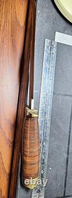 Marbles Damscus Hunting Knife & Sheath