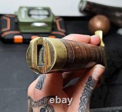 Marbles Damscus Hunting Knife & Sheath