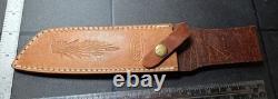 Marbles Damscus Hunting Knife & Sheath