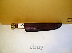 Marbles Hunting Knife Illinois Ducks Unlimited With leather Sheath 013 of 180