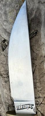 Marbles Ideal Fixed Blade Hunting Knife Stacked Leather Handle Sheath