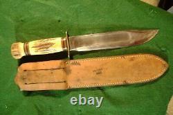 Marbles Ideal Hunting Knife 7 Full Stag