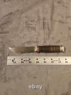 Marbles Pat. 19 6 Woodcraft Knife 3/8 Nut Handle Is Loose