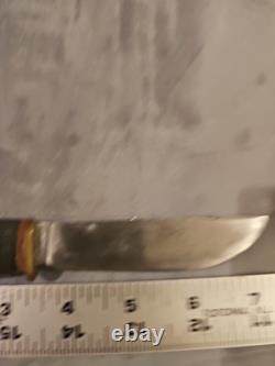 Marbles Pat. 19 6 Woodcraft Knife 3/8 Nut Handle Is Loose
