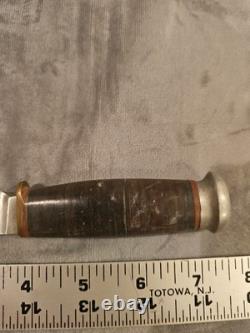 Marbles Pat. 19 6 Woodcraft Knife 3/8 Nut Handle Is Loose