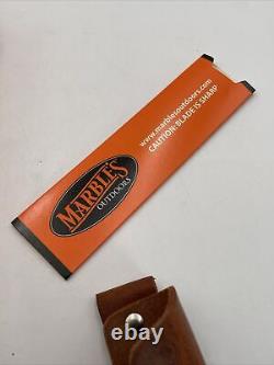 Marbles Sport Fixed Blade Knife Original Box Hunting Sheath Trapshooting Award