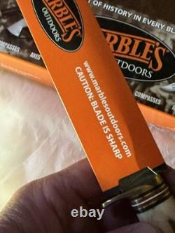 Marbles Webster Marble HUNTING KNIFE -6 IDEAL-BNEW IN BOX-LEATHER SHEATH