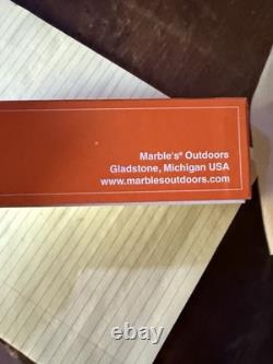 Marbles Webster Marble HUNTING KNIFE -6 IDEAL-BNEW IN BOX-LEATHER SHEATH
