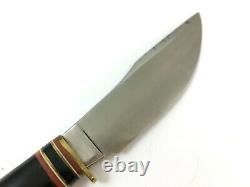Marbles Woodcraft Knife Buffalo Handle Stag Pommel Vintage + Sheath Box 5183-LLT