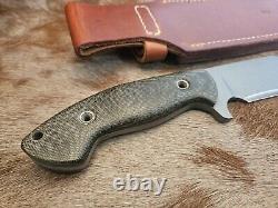 Marcus Lin Knife Custom Large Field Bowie Original Sheath