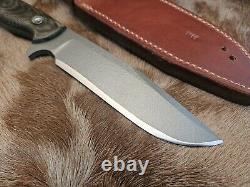 Marcus Lin Knife Custom Large Field Bowie Original Sheath