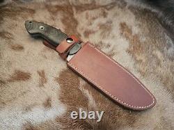 Marcus Lin Knife Custom Large Field Bowie Original Sheath