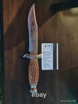 Maxam buffalo skinner knife