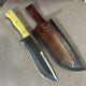 Mint, D. Lowcy Custom Knife, Bone Micarta, 1095 Steel, Custom Sheath