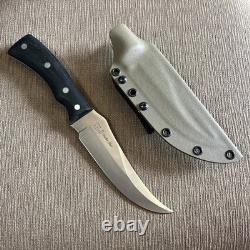 Mint, Unused Or Sharpened, M. J. Knives Maker, Stainless, Kydex