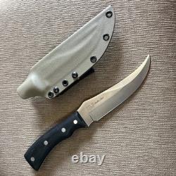 Mint, Unused Or Sharpened, M. J. Knives Maker, Stainless, Kydex