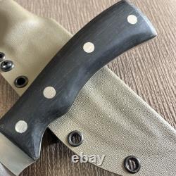 Mint, Unused Or Sharpened, M. J. Knives Maker, Stainless, Kydex